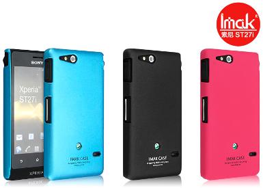 เคส Xperia GO (Imak Slim Case)แถมฟิลม์กันรอยชนิดคมชัดสูง